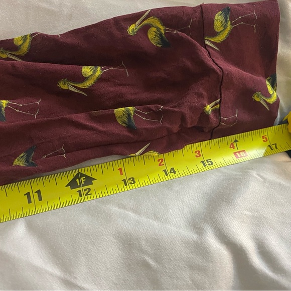 Alice + Olivia Willa Bird-Print Silk Shirt Size XP - Picture 10 of 10